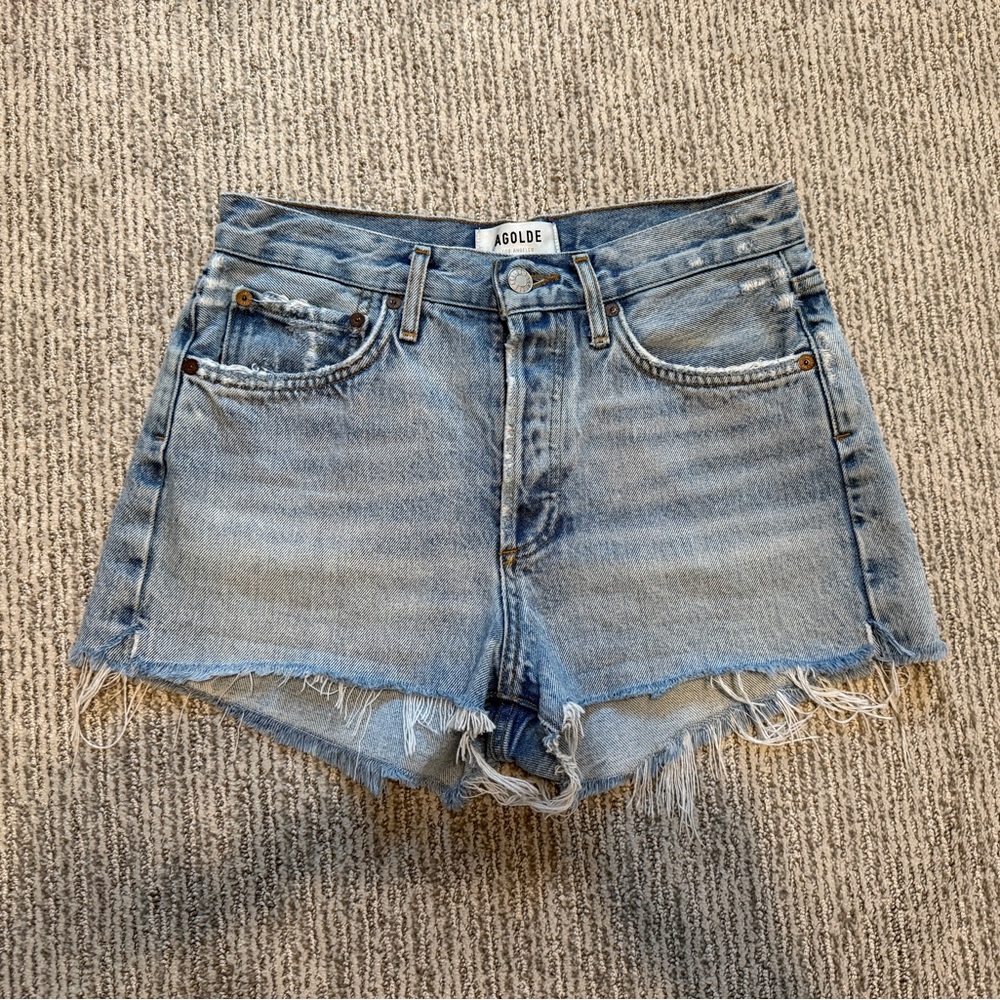 Agolde Parker shorts in Encore size 24